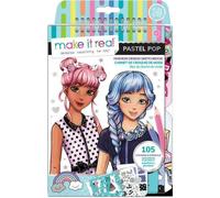 Polymark Make It Real- Carnet De Croquis De Mode "Pastel Pop