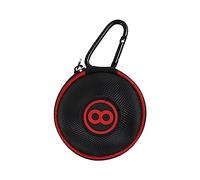 PolyMath 1 Sac à Bille à Clip pour Attacher des balles de Billard et de Billard pour protéger Votre Balle de Queue Noir/Rouge