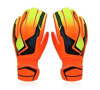 PolyMath Gants de Goalkeeper de Football pour Garçons Enfants Adultes Kit de Goalkeeper Premium Gant de Gardien de Foot Super Grip & Protection Taille 6/7/8/9/10