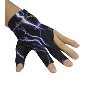 PolyMath Lot de 10 Gants de Billard à 3 Doigts - pour Homme et Femme - Spandex Lycra