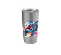 Polynésie française Moorea Tahiti Gobelet isotherme en acier inoxydable double paroi