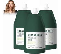 Polypeptide Keratin Crème Réparatrice, Creme Hydratante Et Lissante Cheveux Pour Cheveux Endommagés, Kératine Cheveux, Crème Réparatrice Pour Cheveux, Abîmés Polypeptide Keratin Conditioner (3PC)