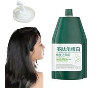 Polypeptide Keratin Hydrating Smoothing Hair Damage Repair Cream - PolypeptideKeratin HairNourishing Mask, Deep Conditioning for Lasting Shine and Smoothness for Dry DamagedHair (1Bag (250g))