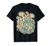 Polypes de Corail Illustration Vintage T-Shirt
