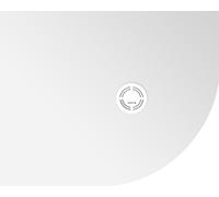 Polysan Flexia receveur de douche semi-circulaire 100x80 cm blanc 91241