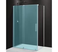 Polysan Rolls Line paroi de douche 100 cm chrome /verre transparent RL3415