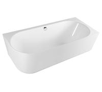 Polysan Sussi baignoire autoportante 149.5x70.5 cm ovale blanc 93231R