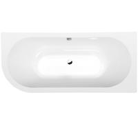 Polysan Viva baignoire d’angle 180x75 cm côté droit blanc 72129M