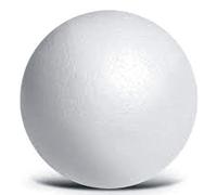 Polystyrène boule géante ouvrable 25 cm diamètre HOBBY créatif découpage