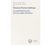 Polythéisme grec comme objet d'histoire