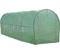 Polytunnel avec film plastique Serre Maison de tomates Maison de plantes Tunnel en plastique