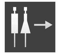 polyuréthane creux. Panneau d'orientation des toilettes hommes/femmes for centre commercial et immeuble de bureaux - Plaque de rappel sur la porte(12)