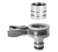 Polyvalent Connecteur Adaptateur 22/24mm Robinet Jardin Contribution Tuyau