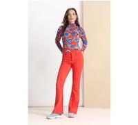 POM Amsterdam Jeans - Kate Flare Phoenix Red Taille: 34 | Pantalons larges Outlet | Femme | Rouge