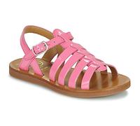 Pom d'Api Sandales plates PLAGETTE STRAP in Rose 25