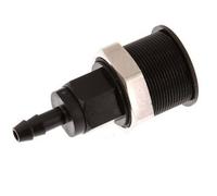 POM DN 5 Embout d'accouplement 6 mm Pilier de tuyau Pull-Off
