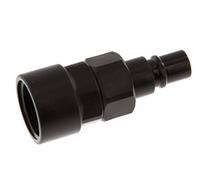POM DN 7.2 Bouchon d'accouplement G 1/2 pouce filetage femelle double obturation