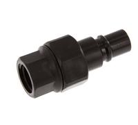 POM DN 7.2 Bouchon d'accouplement G 1/4 pouce filetage femelle double obturation