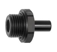 POM G 1/8 Douille à visser pour tuyau extérieur Ø 8 mm, pression de travail max. 16 bar.