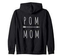 Pom Mom Poméranian Lover Dog Puppy Parent Sweat à Capuche