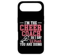 Pom-Pom Girls Cheer Coaching Poms Je suis The Cheer Coach Coque pour iPhone Air