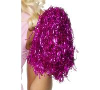 Pom-Pom Pompons Cheerleader Pom Girl Accessoire Déguisement Métallique Femmes