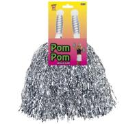 Pompon argent métallique Taille Unique argent G