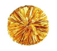 Pom Poms For Cheerleading - 30 cm Large Girls Kids Poms For Danse Teams | Easy To Work Cheerleading Props With Finger-Friendly Rings, 30 cm Foil Sport Team Spirit Cheering Items For Squad Team