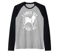 Pomchi Dog J'aime Mon Papa Maman Pomchi Manche Raglan