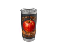 Pome Honeycrisp régional du Minnesota Gobelet isotherme en acier inoxydable double paroi