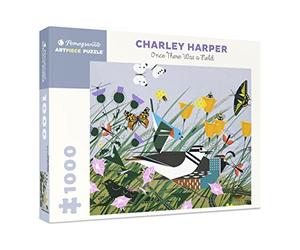 Pomegranate Charley Harper: Once There Was a Field Puzzle de 1000 pièces