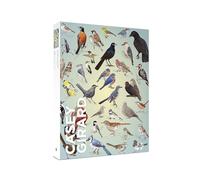 Pomegranate Puzzle de 1000 pièces pour adultes, oiseaux de jardin Casey Girard, finition mate, ajustement parfait