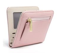 Pomelo Best Petit Portefeuille pour Femme avec Protection RFID - Mini Portefeuille en Cuir PU Souple - Léger et Pratique pour Cartes de Credit