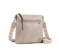 Pomelo Best Sac à Main Femme en Cuir Végan avec Bandoulière Réglable - 4 Compartiments et Fentes pour Cartes Intégrées - Idéal pour Quotidien et Voyage