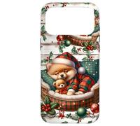 Pomeranian Christmas Accessories for Pom Mom Cute Xmas Coque pour iPhone 17 Pro Max
