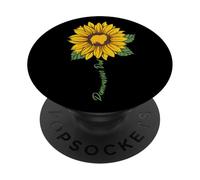 Poméranian Dad Tournesol Pompon Cadeaux pour Amoureux Chien Papa PopSockets PopGrip Adhésif