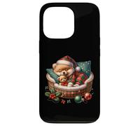 Pomeranian Pom Mom Graphic for Women Men Kids Christmas Coque pour iPhone 13 Pro