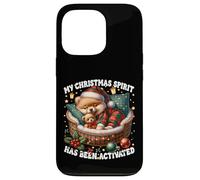 Pomeranian Puppy for Pom Mom with Cute Christmas Sayings Coque pour iPhone 13 Pro