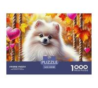 Poméranie, Puzzle De 1000 Pièces, Passe-Temps Captivant Et Relaxant, Parfait pour Décoration Ou Souvenir, pour 12 Ans Et Plus, 52x38cm/1000pcs