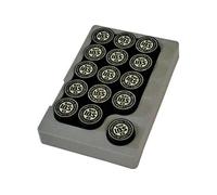 Poméranien (30pcs) 14 mm Noir