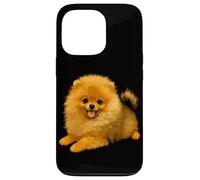 Poméranien Chien Pomeranian Pom Doux Spitz Allemand Coque pour iPhone 13 Pro
