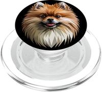 Poméranien Chien Pomeranian Pom Doux Spitz Allemand PopSockets PopGrip pour MagSafe