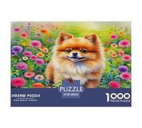 Pomeranien Puzzle De 1000 Pièces : pour Les Amis, Organiser Une Soirée Détente Autour D’Un Jeu Collaboratif Absolument Éblouissant.