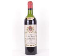 pomerol château le bon pasteur (n1) rouge 1952 - bordeaux