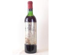 pomerol château l'évangile (année juste lisible) rouge 1972 - bordeaux