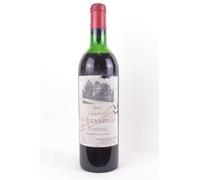 pomerol château l'évangile (b1) rouge 1973 - bordeaux