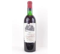 pomerol château l'évangile (étiquette capsule abîmées) rouge 1973 - bordeaux
