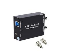 POMIACAM Carte de Capture BNC vers USB 3.0 - Appareil de Capture vidéo et Audio - Convertisseur vidéo - Plug'n Go - Jusqu'à 60 Images par Seconde - Compatible avec Tous Les systèmes et Applications