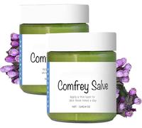 Pommade à La Consoude Biologique Cholig 4 Oz, Pommade à La Crème à La Consoude Biologique, Baume à La Consoude, Soin De La Peau Et Du Corps (2 Pièces)