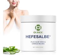 Pommade à la levure, 100ML pommade à la levure de qualité supérieure, pommade festive avec le plus à l'aloe vera et au ginkgo biloba, Crèmes pour le corps pour tous les types de peau (A)